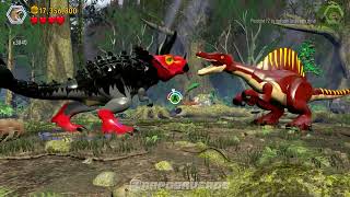 Ultimassauro VS Espinossauro no LEGO Jurassic World