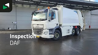 DAF CF 290 6X2 Haller Medium XL Mega Steering axle Automatic Euro 6 cami&oacute;n de basura | Imagen 4 - Autoline