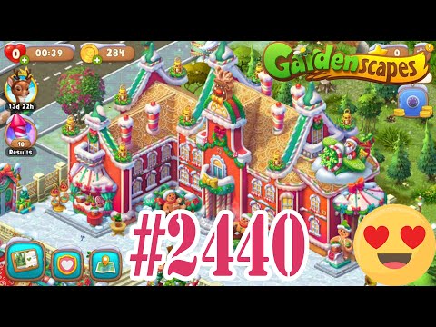 GardenScapes Hard Level 2440 | GAMEPLAY HD