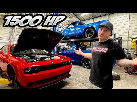 Modified SRT Dodge Challenger Hellcat | Holley Fuel System Install