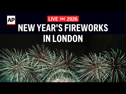London fireworks 2026 LIVE: UK rings in the new year