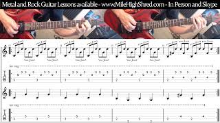 The Shepherd and the Hounds of Hell by Obtained Enslavement Part 2 Guitar Lesson Preview