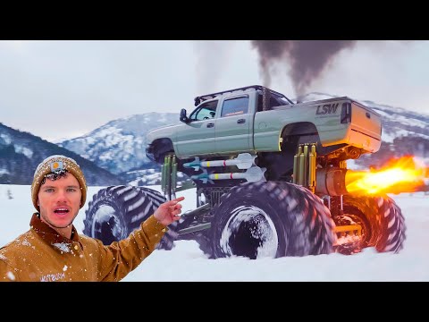 Can You Put a Jet Engine on a Monster Truck?