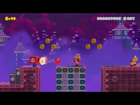 Super Mario Maker 2 - World 6-5 Cloud Castle by Giacattack - No Commentary