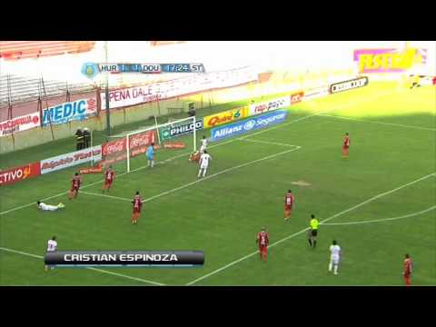 Gol Espinoza. Huracán 2 Douglas Haig 1. B Nacional. Fecha 36. Fútbol Para Todos.