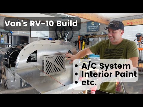 RV-10 Build Update - A/C Install, Fuel Valve, etc.