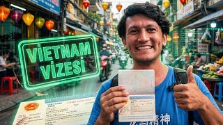 Vietnam Vizesi Nasıl Alınır? Vietnam Tavsiye AÇIKLAMAYI OKUYUN LÜTFEN! #vietnam 