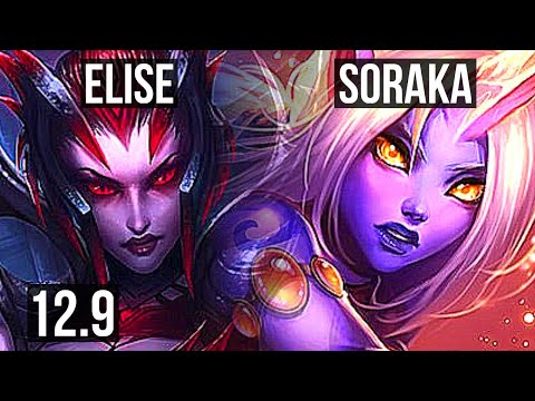 ELISE & Jinx vs SORAKA & Ezreal (SUP) | 11/1/13, Rank 6 Elise, Legendary | JP Grandmaster | 12.9