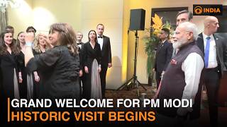 PM Modi receives grand welcome in Bratislava, Slovakia visit begins