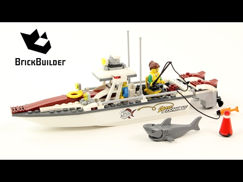 Vidéo LEGO City 60147 : Le bateau de pêche