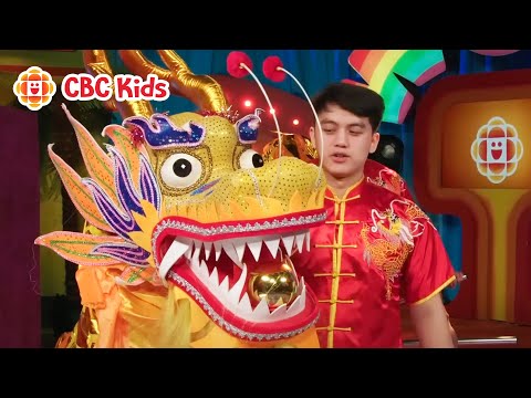 How To Dragon Dance For Kids | CBC Kids