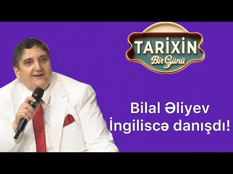 Bilal Əliyev canlı efirdə ingiliscə danışdı !