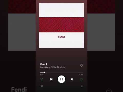 FENDI Dirty Harry x Toquel (full song) - put on normal speed-