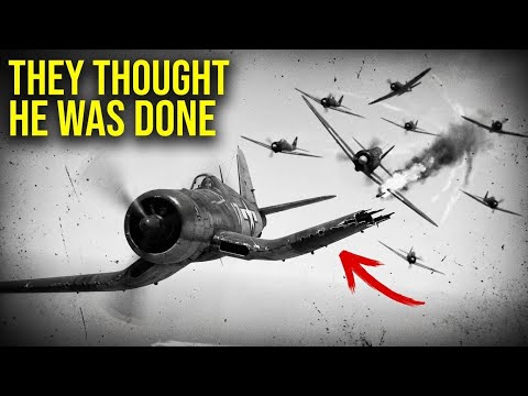 They Mocked This "Crippled" Corsair — Until One Pilot Downed 8 Zeros With Half His Wing Gone