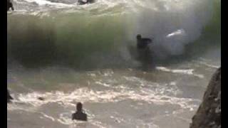 preview picture of video 'Breakwall Bodyboarding Port Macquarie 2009 Part 1'