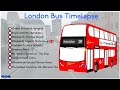 London Bus Timelapse Route 291 Queen Elizabeth Hospital Woodlands Estate