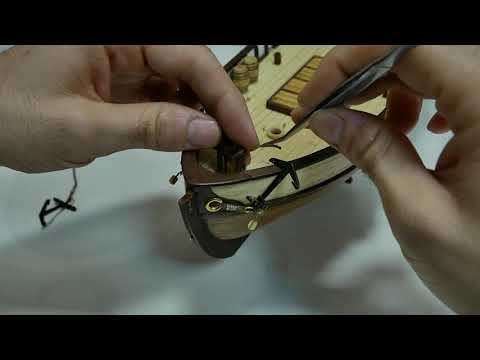 CUBIERTA 59- Como colocar las anclas. POLARIS - Modelismo Naval