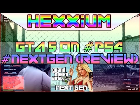 GTA V ON #PS4 #NextGen (Review)