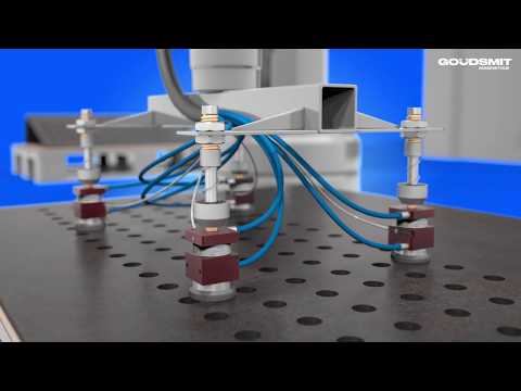 Ventouse pneumo-magnétique pour robots