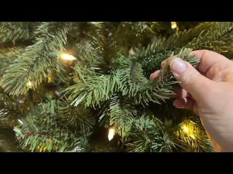 Evergreen Classics 7 5 ft Pre Lit Vermont Spruce Quick Set Artificial Christmas Tree, Remote Control