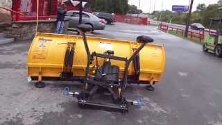 8' Meyer Lot Pro Professional Commercial Snow Plow with Lights sleequipment
