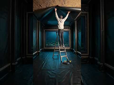 “Uncle Built an Underground House to Escape Animals at Night!” 🤯