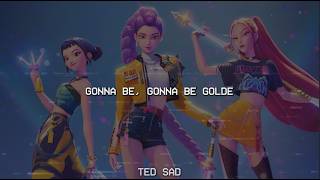 Download lagu Huntrix - GOLDEN ( Lyrics) | Kpop Demon Hunters mp3