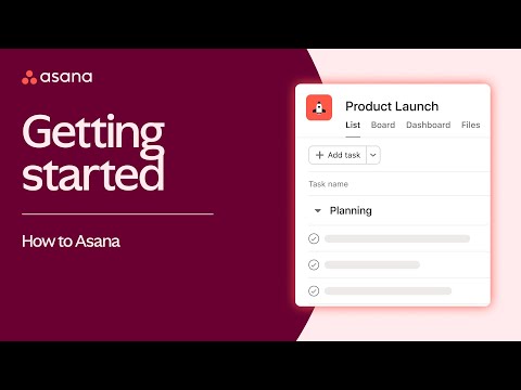 How to get started with Asana | Beginner overview 2024