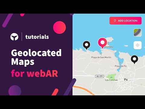 Geolocated maps in webAR - create webAR scenes and associate them to GPS locations - Onirix Tutorial