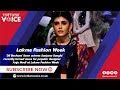 Sanjana Sanghi Walks The Ramp At Lakme Fashion Week Indians Voice