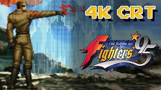 The King of Fighters '95 - Ikari Warriors Team (Arcade / 1995) 4K CRT