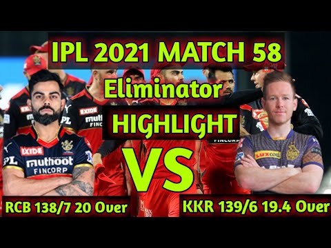 IPL 2021 Eliminator Match Highlights  Royals Challengers Bangalore vs Kolkata Knights Riders#dcvskkr
