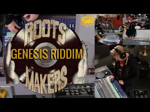 ROOTS MAKERS - Genesis Riddim - LIVE MIX by DM Kahn - Ft. Karigan Reggae Drummer, DM Kahn & Organiks