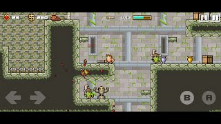 2D Sword of Knight Unity Mobile Platformer Template video preview