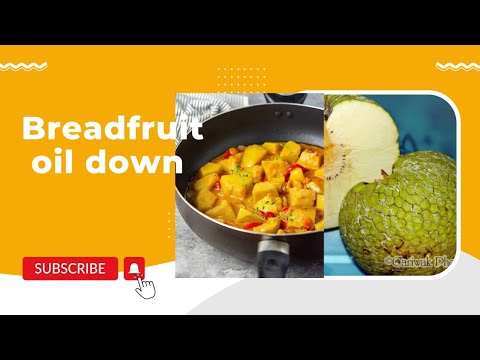 BREADFRUIT OIL DOWN/CARIBBEAN COOKING/ TRINIDAD AND TOBAGO
