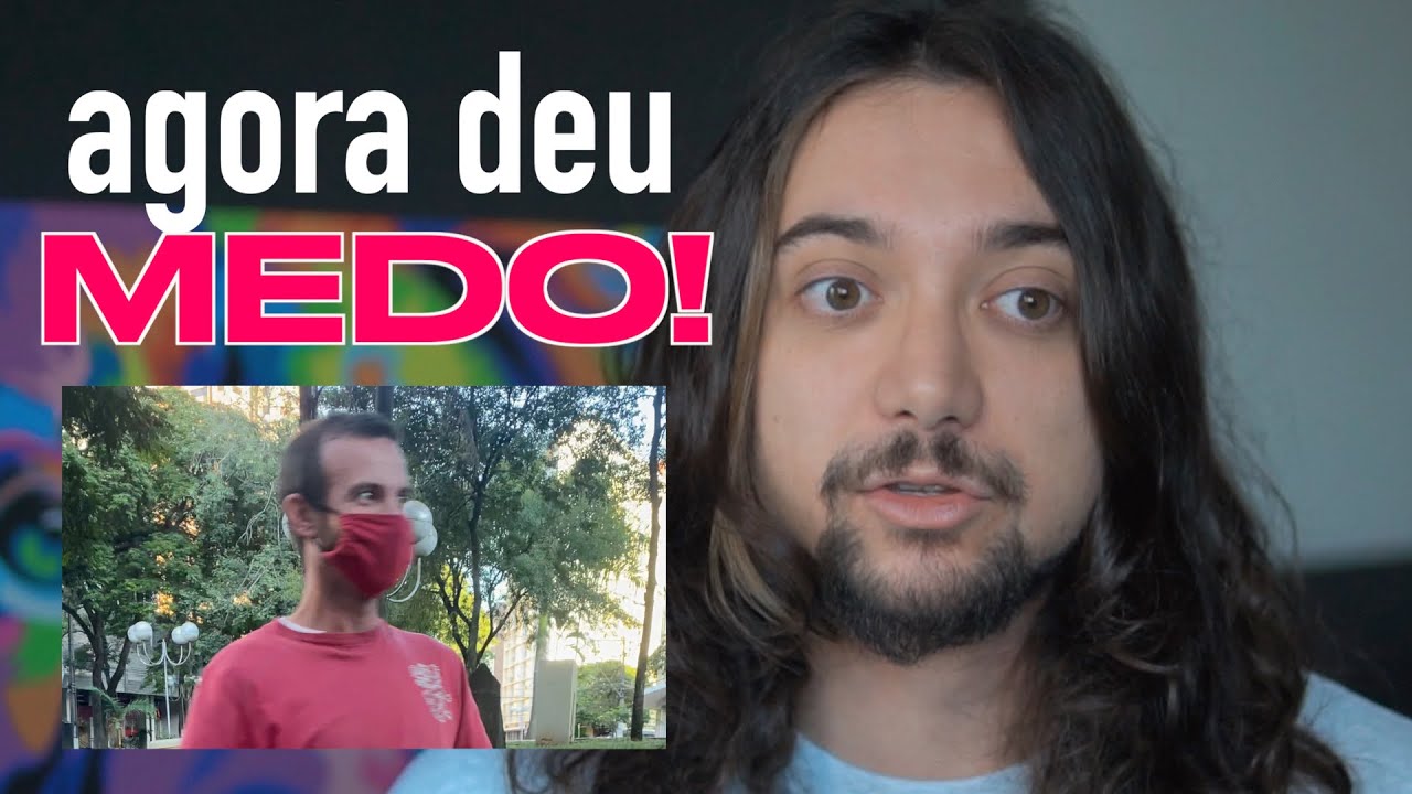 HOMEM SE ASSUSTA COM A PRÓPRIA CURA