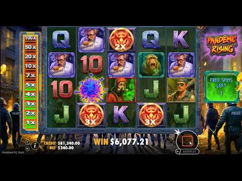 PANDEMIC RISING: SLOT REVIEW (PRAGMATIC) ☠️ BONUS BUY FREE SPINS ⚠️ PLAY ONLINE DEMO & REAL MONEY 🎰