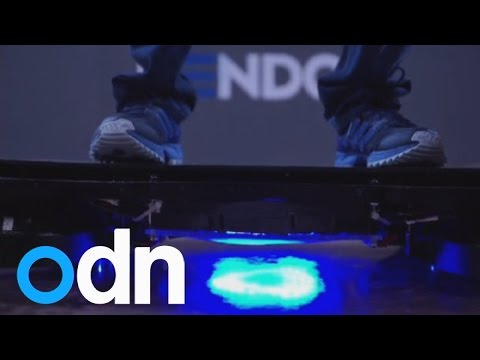 Scientists create world’s first real hoverboard