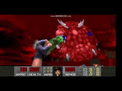 Brutal doom : how to kill a giant cyberdemon with bfg in one shot