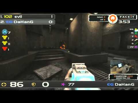 QuakeCon 2013 Duel (LB) Bronze Final Evil vs DaHanG (map 1 of 3)