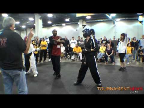 Mia Kelly vs Cindy Cote Women's Team Fighting Round 2 at New England Open 2011