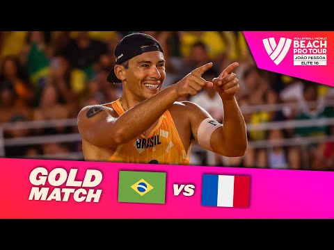 Gold Match - Evandro/Arthur vs. Bassereau/Aye, C. - Highlights | João Pessoa 2025 #BeachProTour
