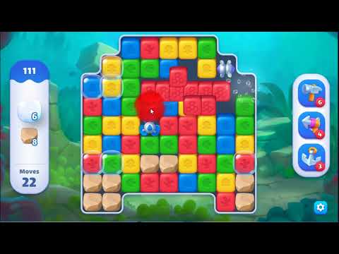 Fishdom Blast Level 111 - NO BOOSTERS GAMEPLAY 🐠 | SKILLGAMING ✔️