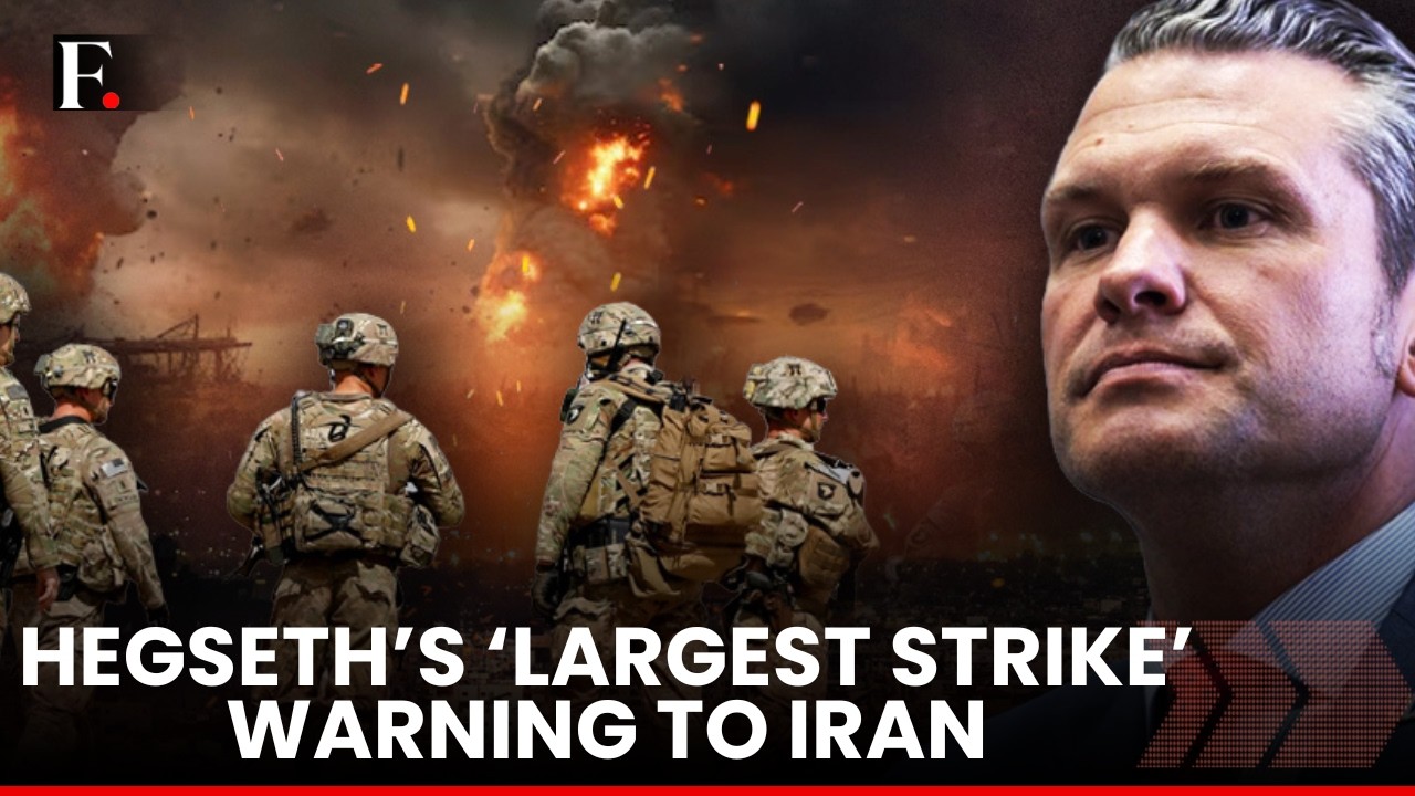 Pete Hegseth Warns of 'Largest Volume' of Strikes Against Iran | US Iran War | Firstpost | N18G