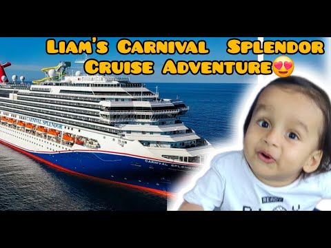 Thumbnail for Carnival Splendor Cruise with a Toddler | 18-Month-Old’s First Cruise Vlog| Cruise Vlog😍