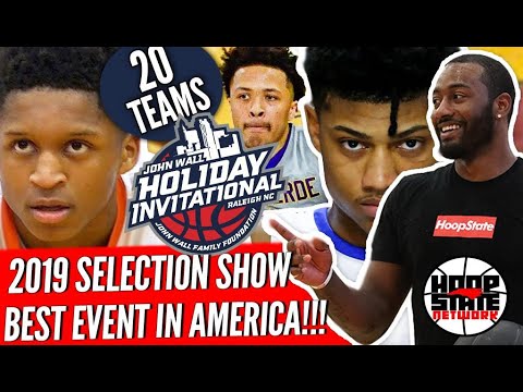 2019 John Wall Holiday SELECTION SHOW presented by Phenom Hoops