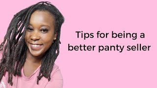 Tips for panty selling, keeping the best inventory