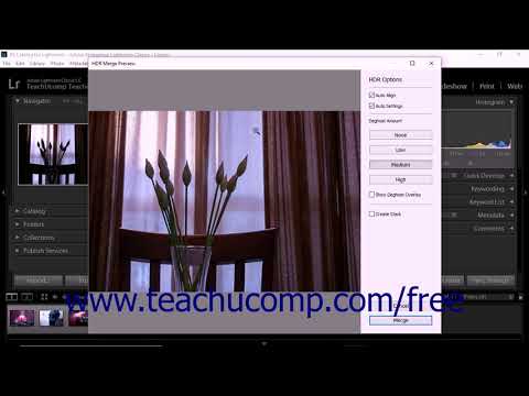 Lightroom Classic CC Tutorial Using HDR Photo Merge...
