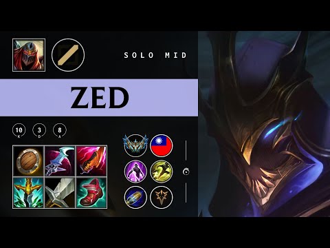 Zed Mid vs Ryze - TW Challenger Patch 25.24