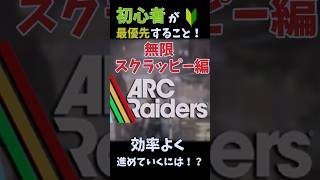 【ARC Raiders】初心者がやること無限スクラッピー編 #shorts #アークレイダース